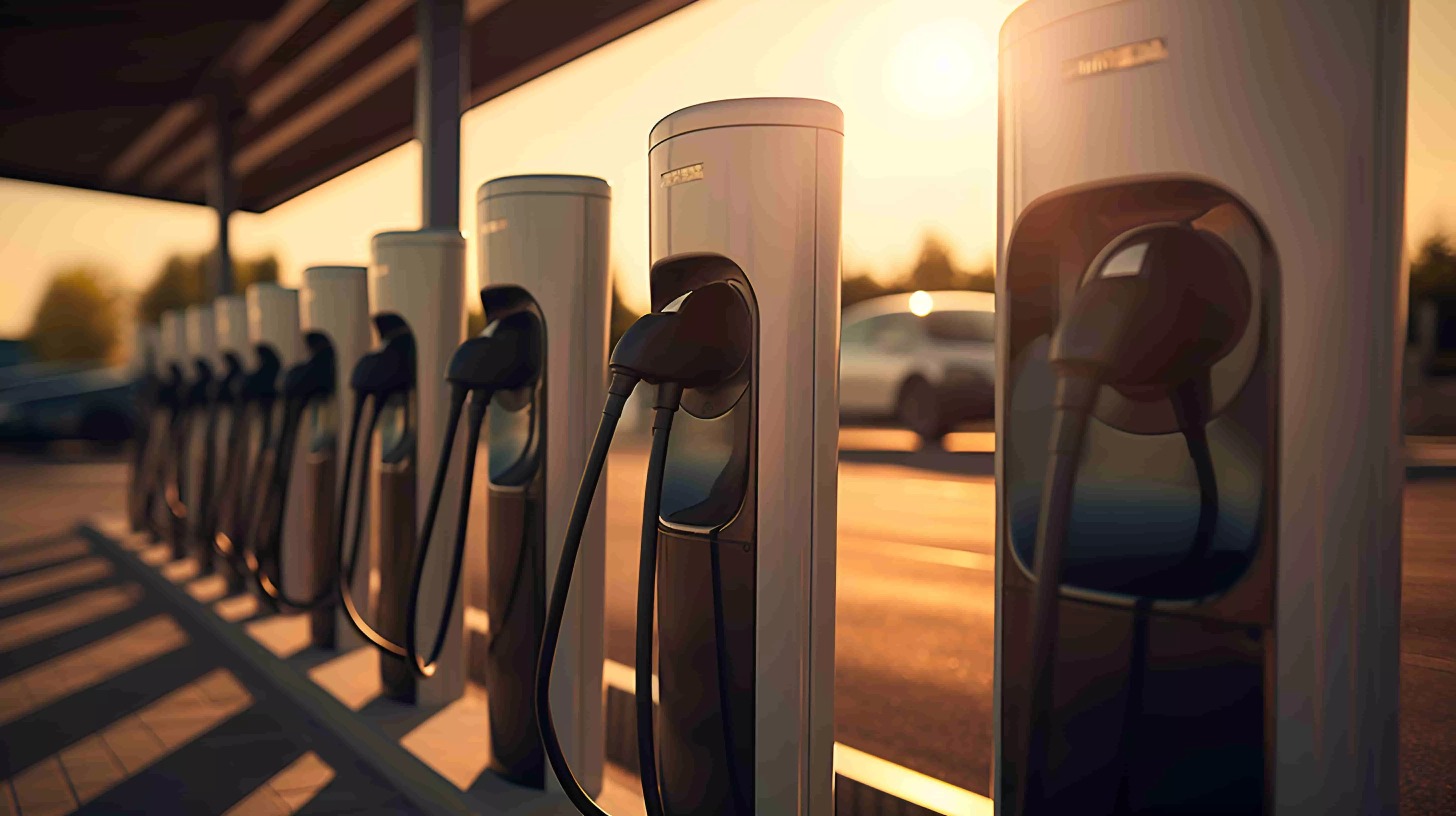 Electric vehicle charging station